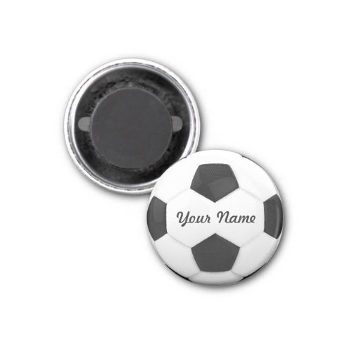 Soccer Ball Personalized Name Magnet