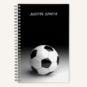 Soccer Ball Personalized Notebook