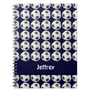 Soccer Ball Personalized Notebook