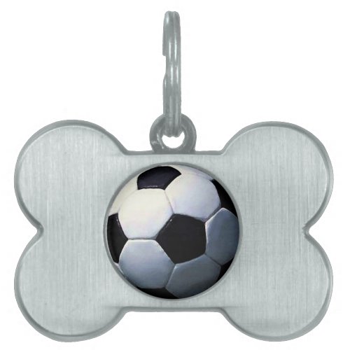 Soccer Ball Pet ID Tag