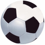 Soccer Ball Photo Sculpture<br><div class="desc">Use this image for a sculpture,  magnet,  ornament,  pin or key chain! Just customize it!!! Enjoy this soccer key chain made of clear,  durable acrylic that comes with a metal key ring 2" x 3": For a more personal gift customize it with your favorite team,  player or text!</div>