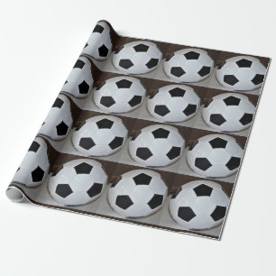 Soccer Ball Photo Wrapping Paper