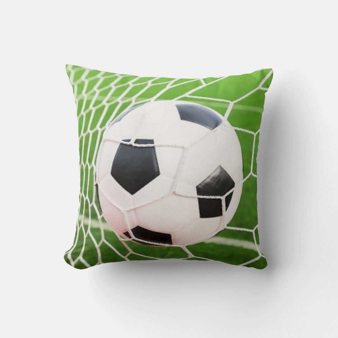 Soccer Ball Pillow Zazzle