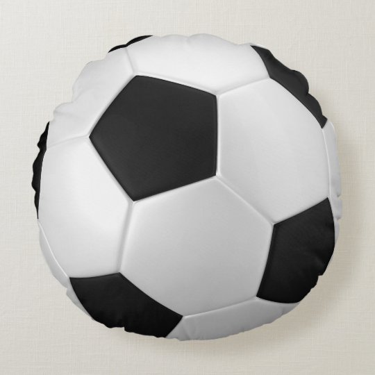 soccer ball plush pillow