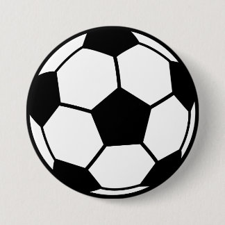 Soccer Ball Pinback Button