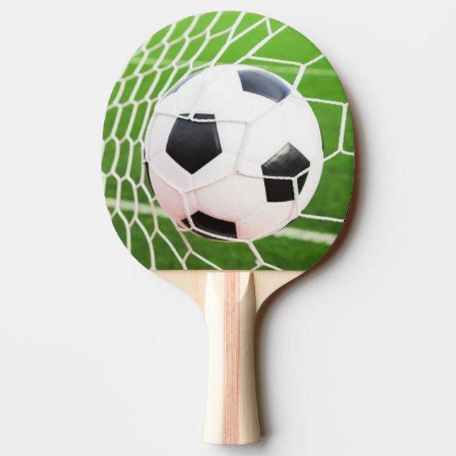 Soccer Ball Ping Pong Paddle (Back)