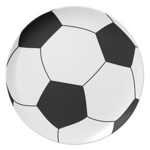 Soccer Ball Plate | Zazzle