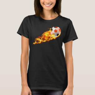 Soccer Ball Player Coach Fan Sports Vintage Men Wo T-Shirt