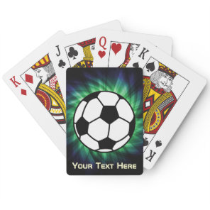 Soccer Ball Poker Cards