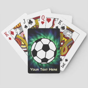 Soccer Ball Poker Cards