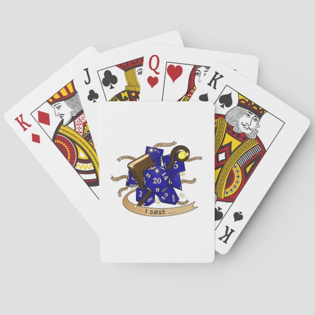 Soccer Ball Poker Cards (Back)
