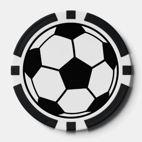 Soccer Ball Poker Chips