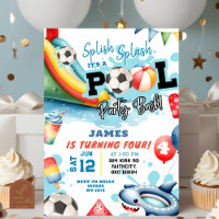 Soccer Ball Pool Birthday Party