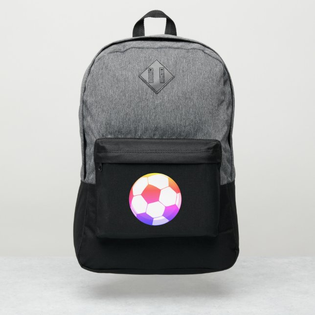  Soccer Ball   Port Authority® Backpack (Front)