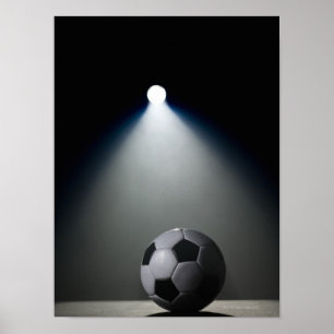 Soccer Ball Poster