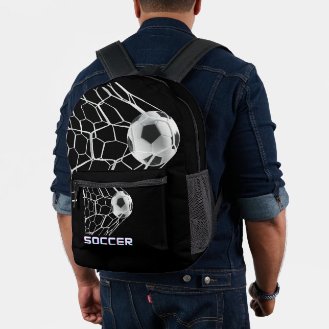 Soccer ball printed backpack (Insitu (Model))