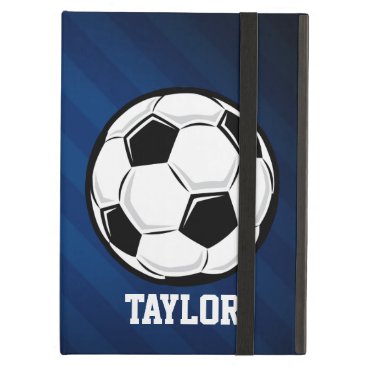 Soccer Ball; Red, White, and Blue iPad Air Cover