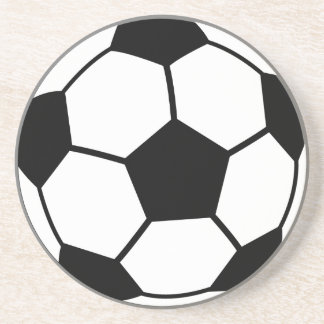 Soccer Ball Sandstone Coaster