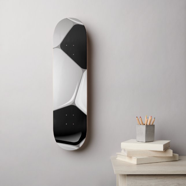 Soccer Ball Skateboard Deck (Wall Art)