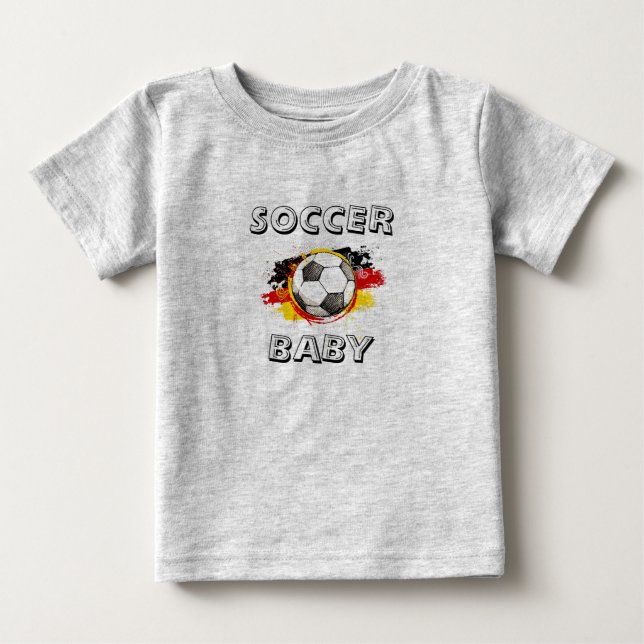 Soccer Ball, SOCCER, BABY Baby T-Shirt (Front)