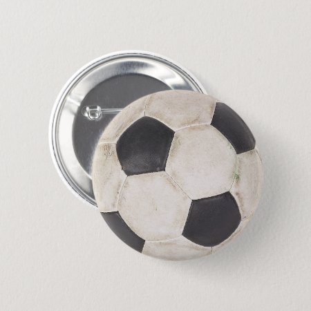 Soccer Ball Soccer Fan Football Footie Soccer Game Button