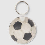 Soccer Ball Soccer Fan Football Footie Soccer Game Keychain at Zazzle