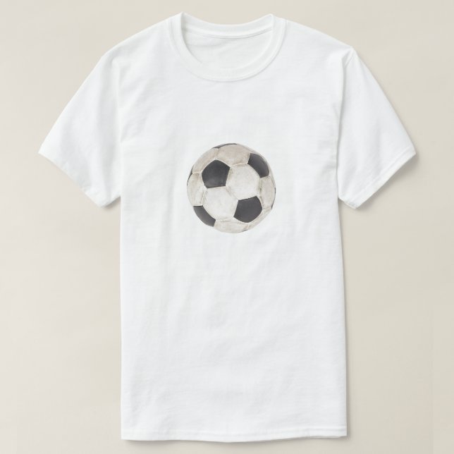 Soccer Ball Soccer Fan Football Footie Soccer Game T-Shirt (Design Front)