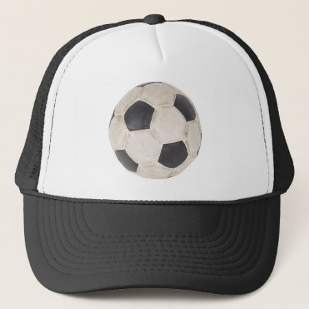 Soccer Ball Soccer Fan Football Footie Soccer Game Trucker Hat