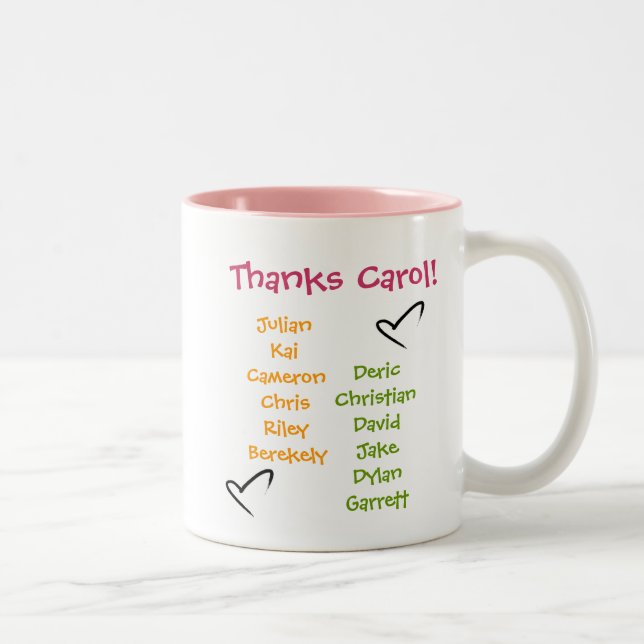 soccer-ball, soccer-mom1, CarolTeam Mom, Soccer... Two-Tone Coffee Mug (Right)