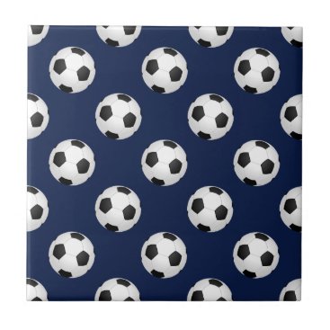 Soccer Ball Sports Ceramic Tile