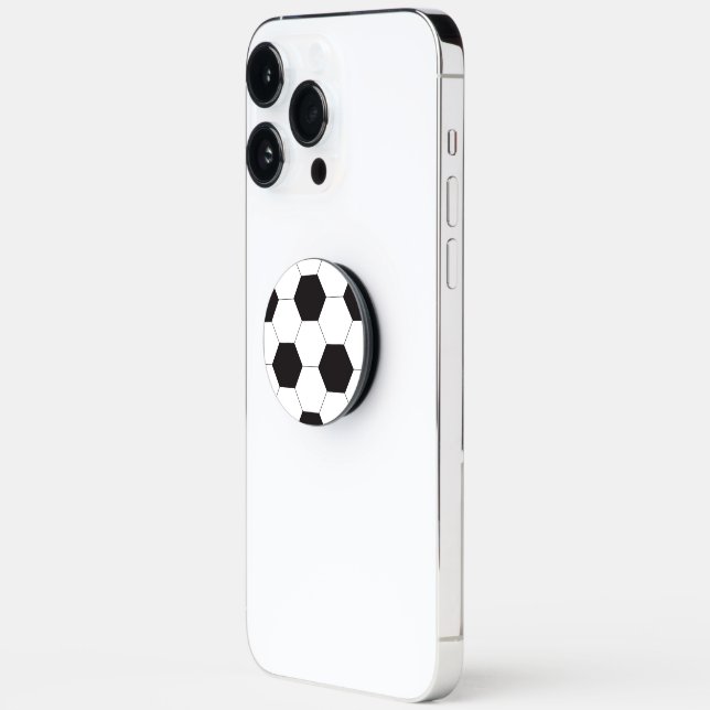 Soccer Ball Sports Fan PopSocket (Left)