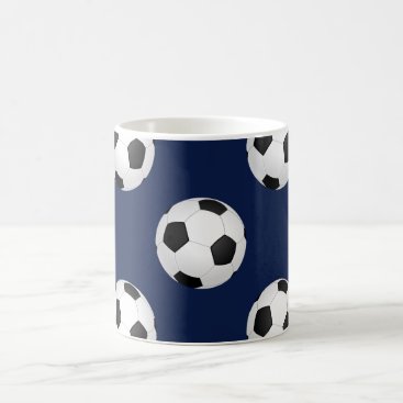 Soccer Ball Sports Pattern Coffee Mug