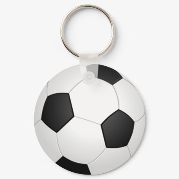 Soccer Ball Sports Pattern Keychain