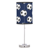 Soccer Ball Sports Pattern Table Lamp (Back)