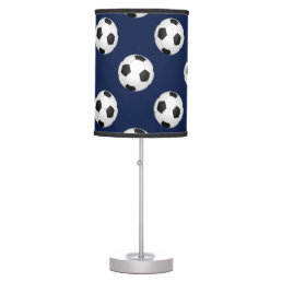 Soccer Ball Sports Pattern Table Lamp