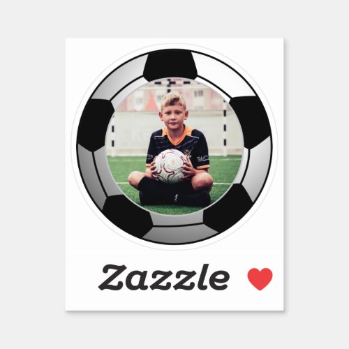 Soccer Ball Sports Photo Sticker