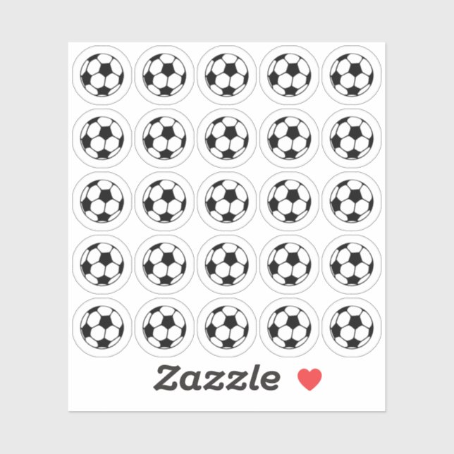 Soccer Ball Sports Practice Planner / Scrapbooking Sticker (Sheet)