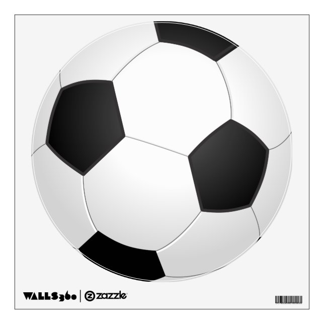 Soccer Ball Sports Wall Decal (Front)