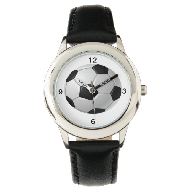 Soccer ball sports  watch (Front)