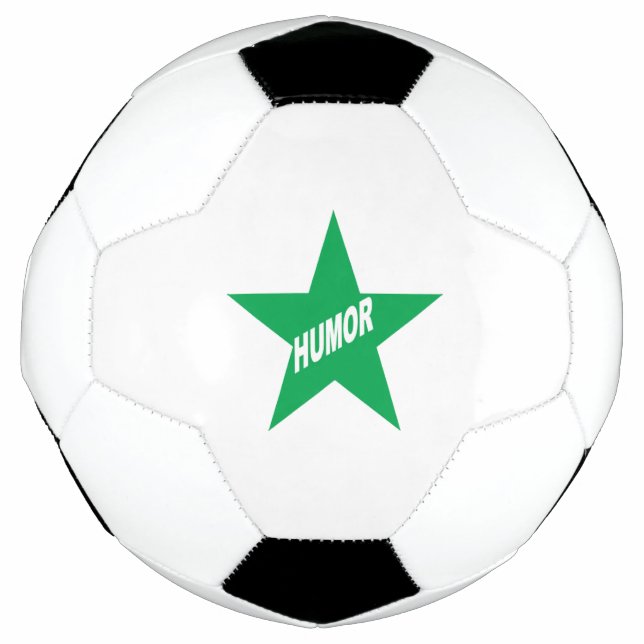 Soccer Ball  STAR  HUMOR  (Front)