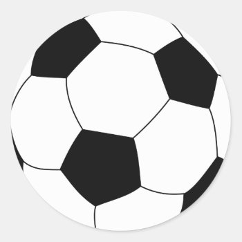 Soccer Ball Sticker by StillImages at Zazzle