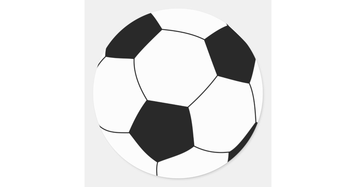 Soccer Ball Sticker Zazzle