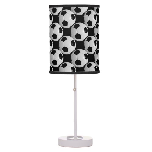Soccer Ball Style Pattern Table Lamp