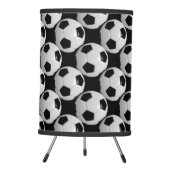 Soccer Ball Style Pattern Tripod Lamp (Front)