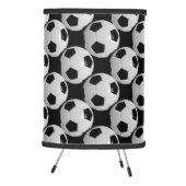 Soccer Ball Style Pattern Tripod Lamp (Right)