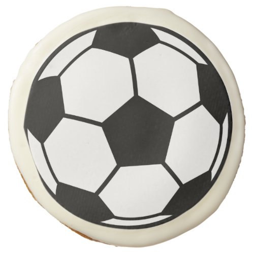 Soccer Ball Sugar Cookie