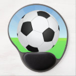 Soccer Ball Sunny Day Gel Mouse Pad