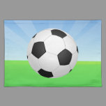 Soccer Ball Sunny Day Placemat