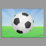 Soccer Ball Sunny Day Placemat