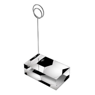 Soccer Ball Table Card Holder